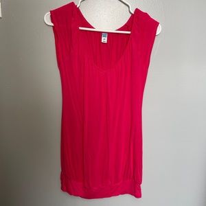 Bright Pink Maternity Top New Without Tags